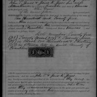 Warranty deed to Tauy &amp; Jane Jones for lots in city of Ottawa
